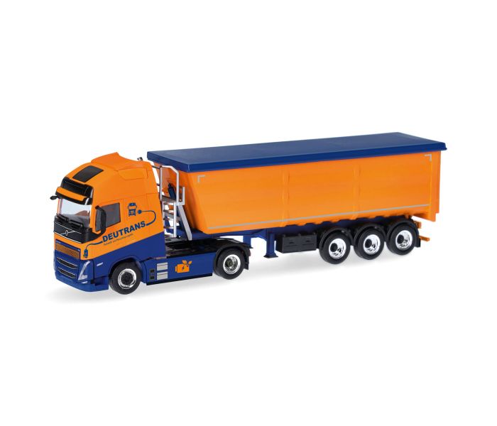 Volvo FH Globetrotter XL Steel Dump Semitrailer Deutrans