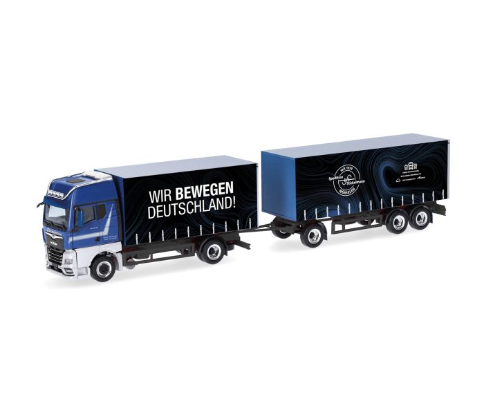 MAN TGX GX Curtain Canvas Semitrailer Wir Bewegen Deutsche
