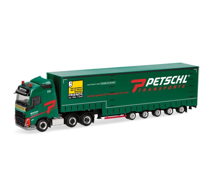 Volvo FH GL 2020 Volume Curtain Canvas Semitrailer Petschl