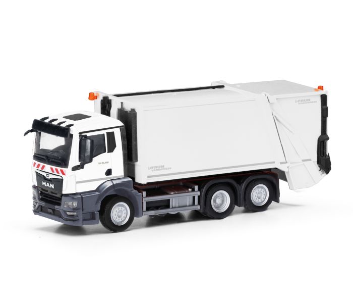 MAN TGS NN Faun Variopress Refuse Collector White