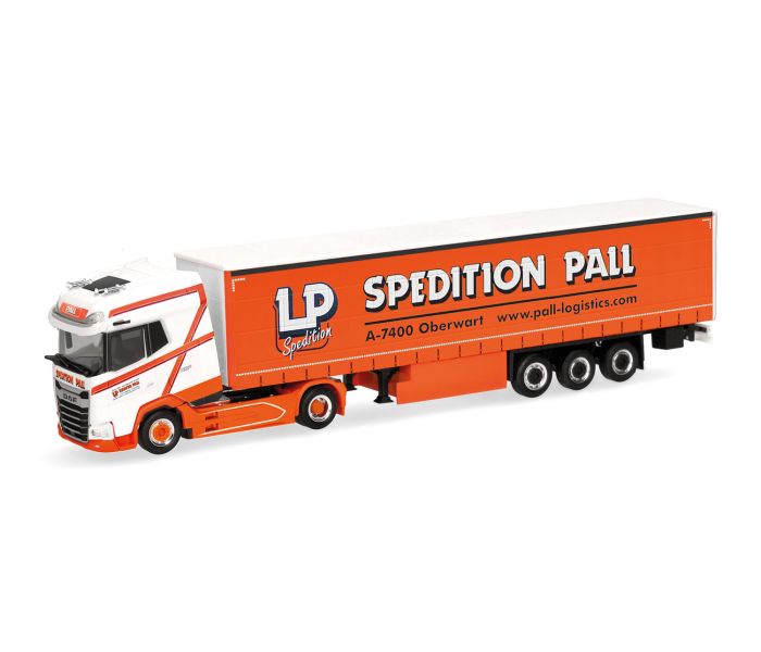 DAF XG+ Curtain Canvas Semitrailer Ludwig Pall