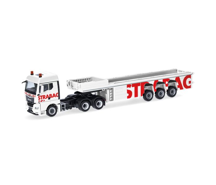 MAN TGX GM Concrete Parts Semitrailer Strabag