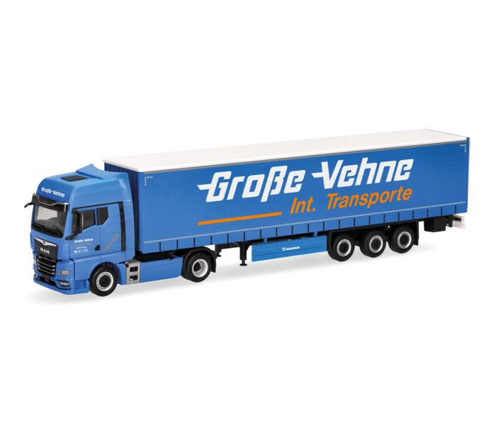 MAN TGX GX Curtain Canvas Semitrailer Grosse-Vehne