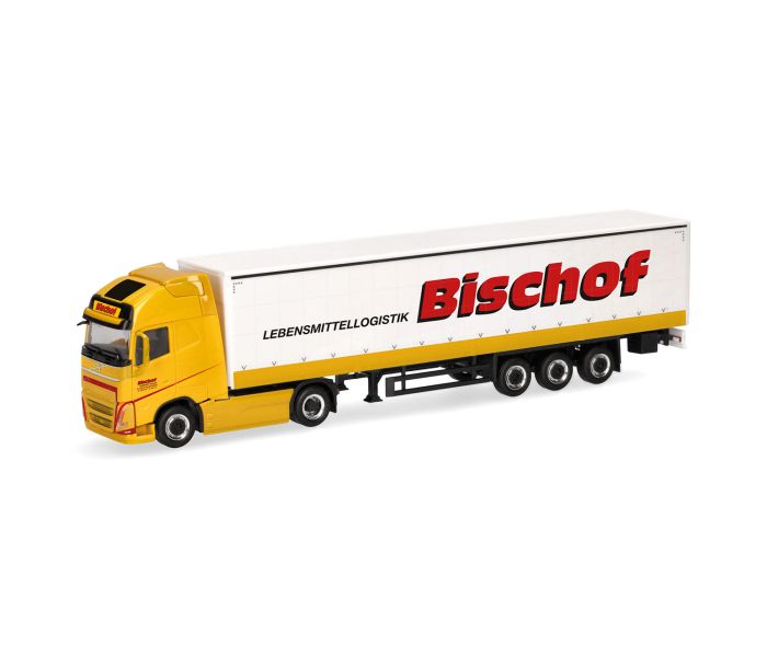 Volvo FH GL XL Electric Curtain Canvas Semitrailer Bischof