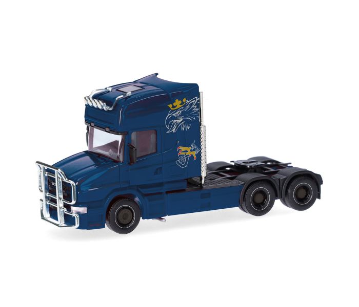 Scania Haubner 04 Topline Rigid Tractor 3 Axle Cobalt Blue