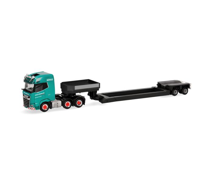 DAF XG Lowboy Semitrailer Colossus Logistics