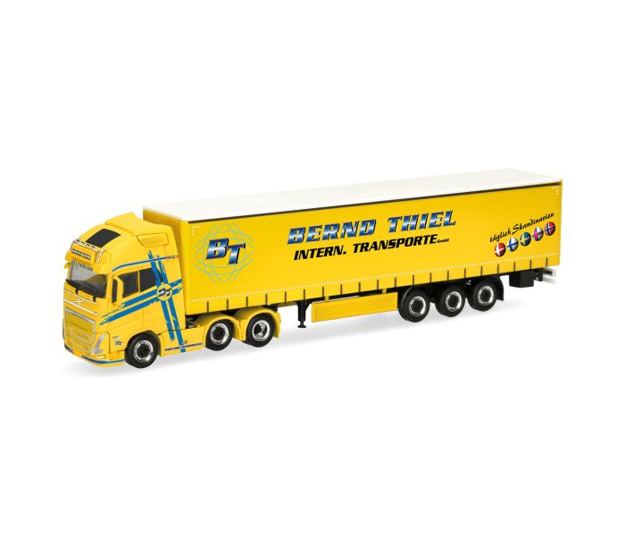 Volvo FH GL XL 2020 6x2 Curtain Canvas Semitrailer B.Rheil