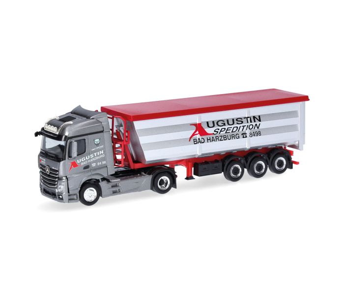 MB Actros Streamspace Steel Dump Semitrailer Augustin