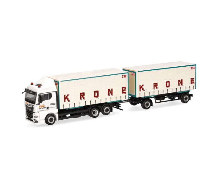 MAN TGX GM Interchangeable C/Canvas Trailer Circus Krone