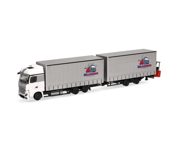 MB Actros Volume Curtain Canvas Trailer Wilkening
