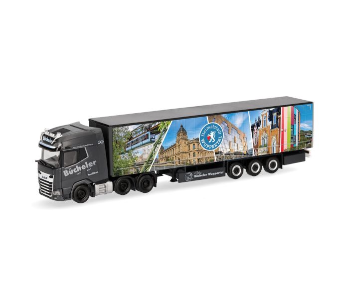 DAF XG+ 6x2 Curtain Canvas Semitrailer Bucheler