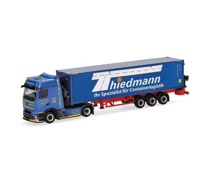 MB Actros L ProCab Bigspace Container Semitrailer Thiedman
