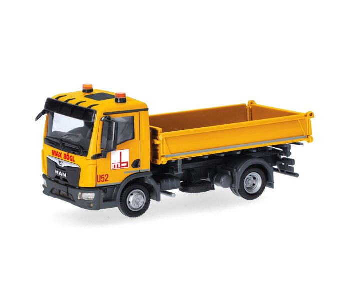 MAN TGL CC 2 Axle 3 Way Dump Truck Max Bogl