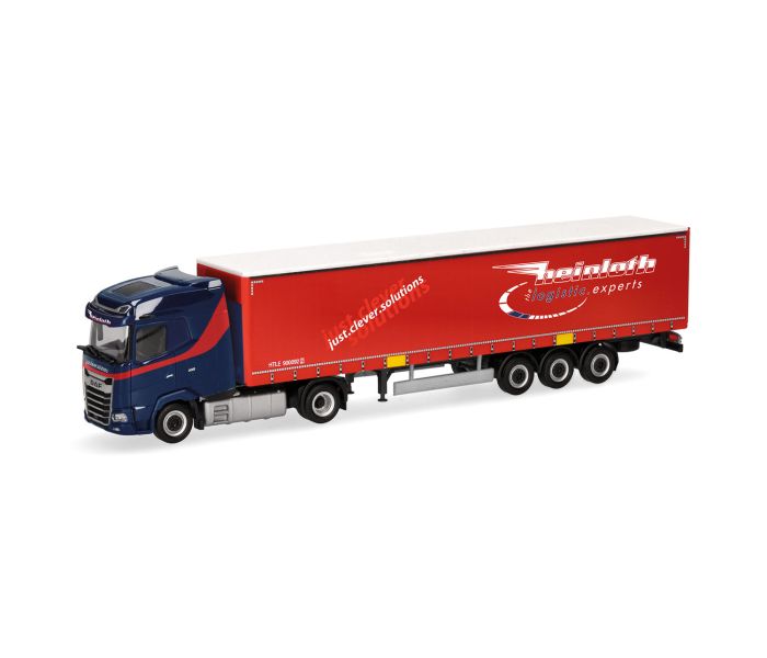 DAF XG Curtain Canvas Semitrailer Heinloth
