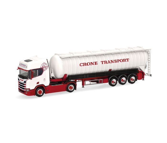 Scania CR 20 HD Vacuum Bulk Semitrailer Crone Transport