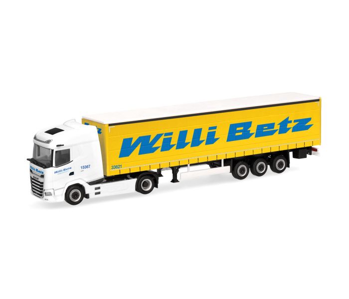 DAF XG Facelift Curtain Canvas Semitrailer Willi Betz
