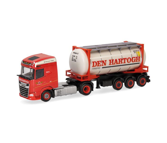 DAF XG Tank Container Semitrailer Den Hartogh