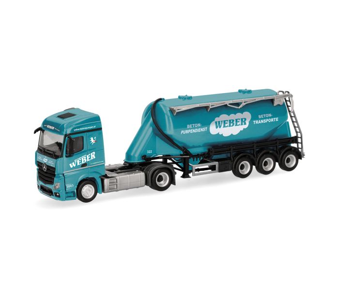 MB Actros '18 Streamspace Bulk Semitrailer Weber