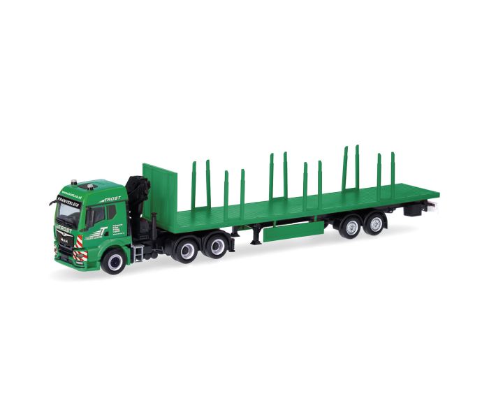 MAN TGS TM Stanchion Semitrailer Trost