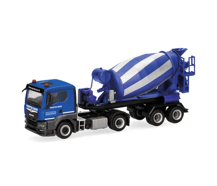 MAN TGS TN Concrete Mixer Semitrailer Martin Baur