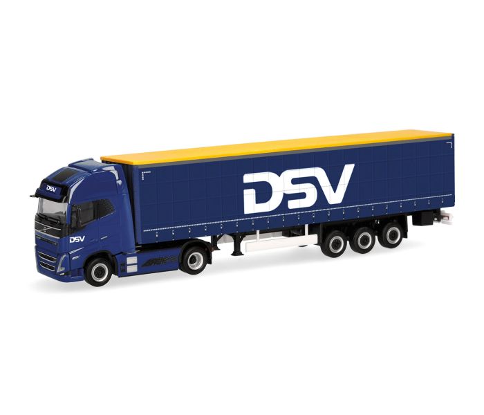 Volvo FH GL XL 2020 Curtain Canvas Semitrailer DSV