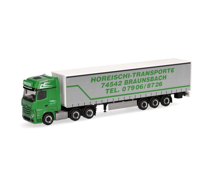 MB Actros L Gigaspace Curtain Canvas Semitrailer Horeischi