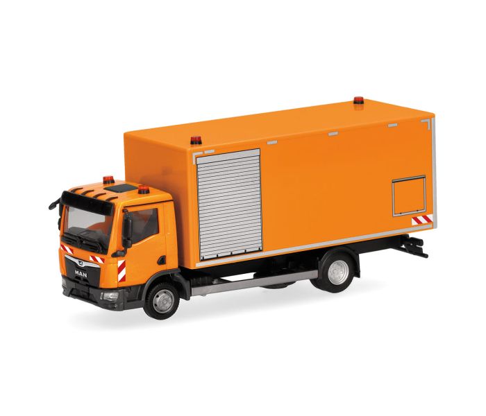 MAN TGL CC Box Truck Fahrbahnreinigung