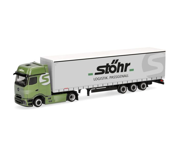 MB Actros L Volume Curtain Canvas Semitrailer Stohr