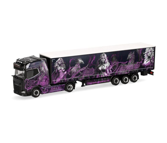 DAF XG+ Curtain Canvas Semitrailer Pluta Phoenix Queen