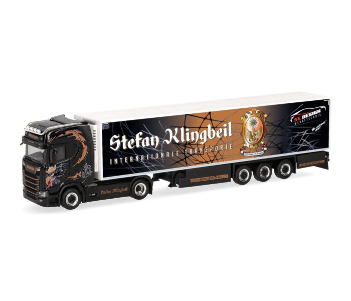 Scania CS 20 HD Refrigerated Box Semitrailer S.Klingbeil