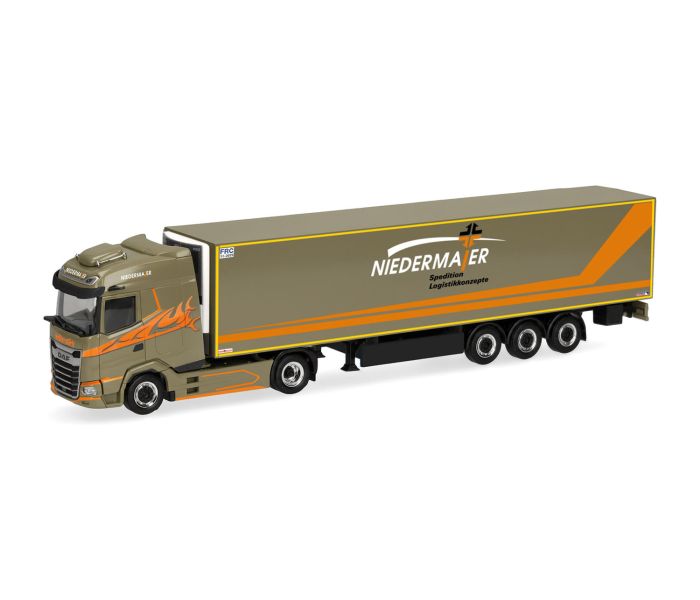DAF XG Refrigerated Box Semitrailer Niedermaier