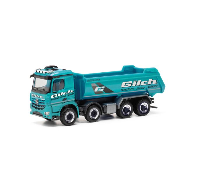 MB Arics 4 Axle Dumper Truck Gilch Erdbau und Transport