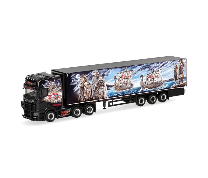 Scania CS20 High Roof Refrigerated Box Semitrailer Byrknes