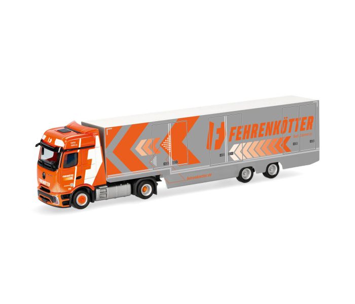 MB Actros L ProCabin Gigaspace Box Semitrailer Fehrenkottr