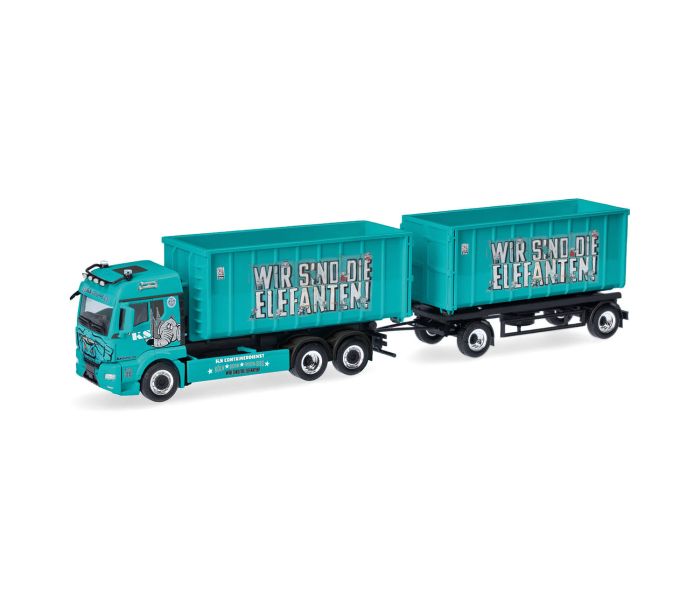 MAN TGS TM Roll Off Bucket Trailer KS Containerdienst