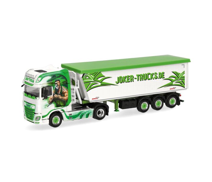 DAF XF SSC Canvas Covered Semitrailer Joker Trucks