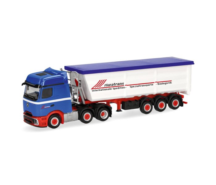 MB Actros L ProCabin Bigspace Dump Semitrailer Riwatrans