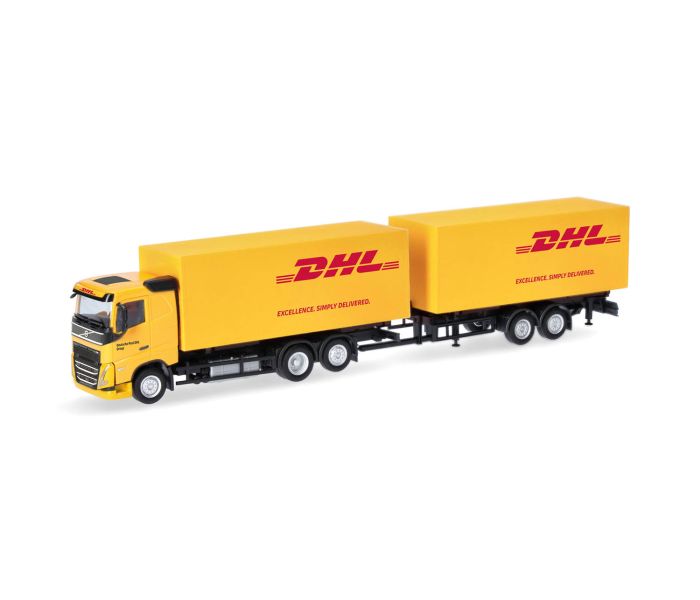 Volvo FH 2020 Flat Roof Interchangeable Box Trailer DHL