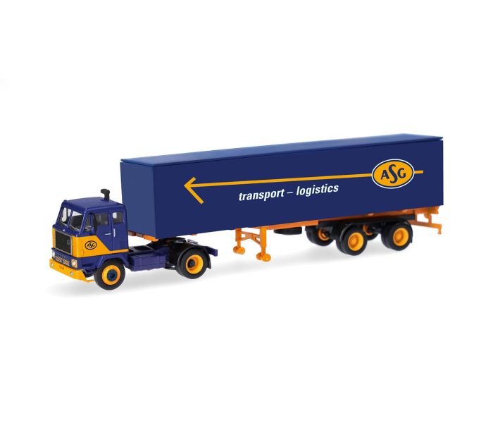 Volvo F88 Box Semitrailer ASG (SE)