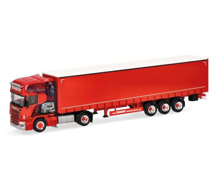 Scania R 09 Topline Curtain Canvas Semitrailer Ralf Tombers