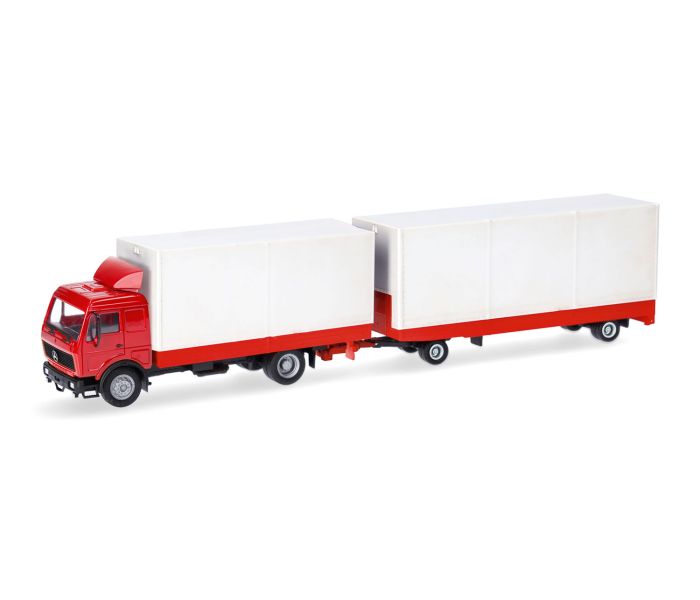 Basic MB NG Volume Trailer Truck Red/White