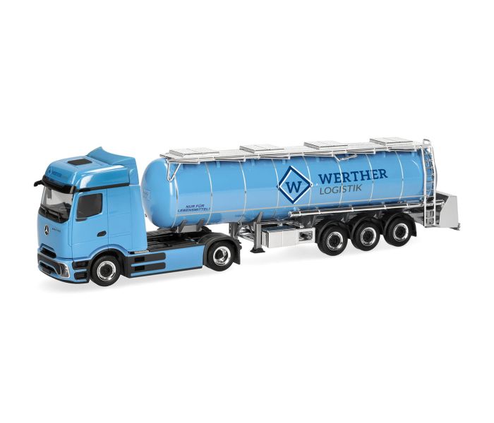 MB eActros 600 Bigspace Food Tank Semitrailer Spd Werther