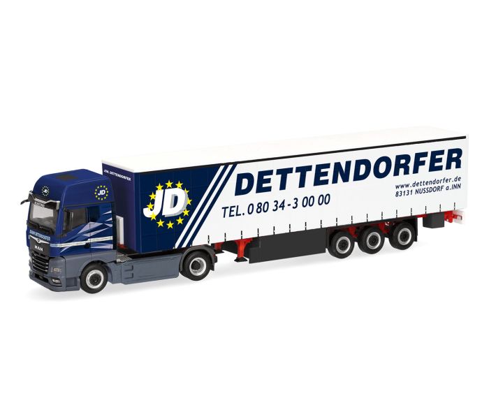 MAN eTGX GX Curtain Canvas Semitrailer Dettendorfer