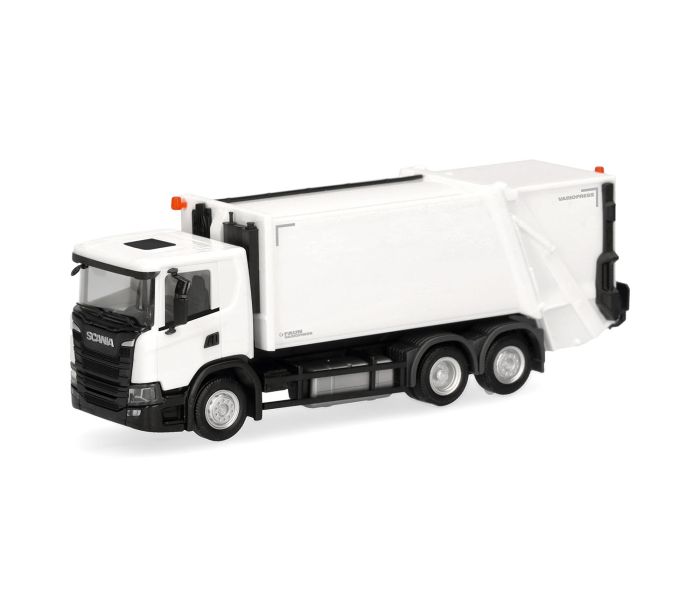 Scania CG17 Refuse Collection Vehicle White