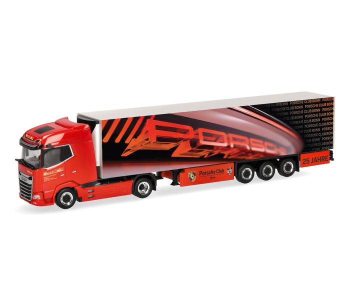 DAF XG Refrigerated Box Semitrailer 25yr Porsche Club