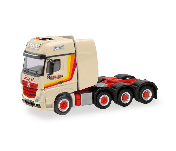MB Actros Gigaspace 4 Axle Heavy Duty Tractor Barth