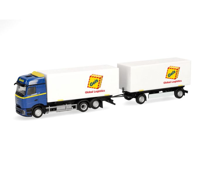 MB Actros L Bigspace Interchangeable Box Trailer Geis