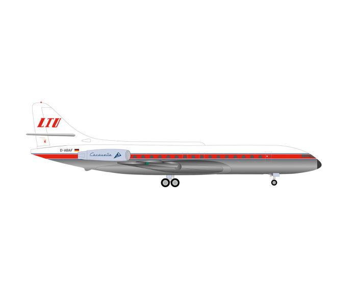 Sud Aviation Caravelle LTU D-ABAF Nordrhein West (1:500)