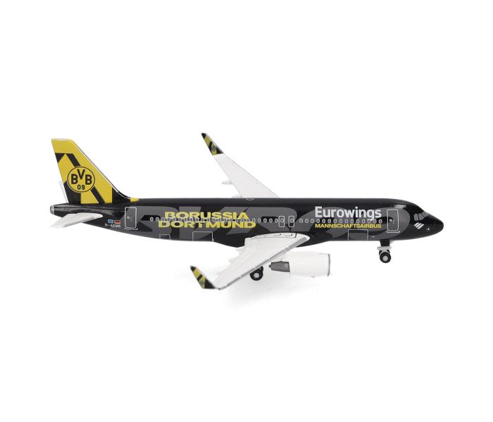 Airbus A320 Eurowings BVB Mannschaftsairbus 2025 (1:500)