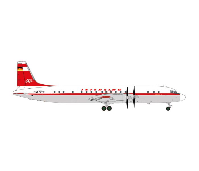 Ilyushin IL-18 Interflug DM-STE (1:500)